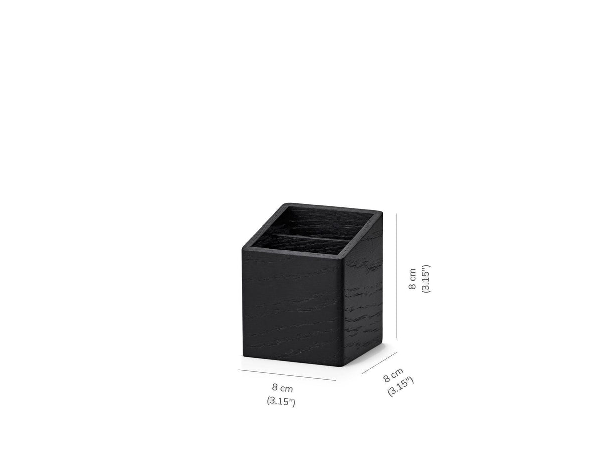 Stiftehalter aus Massivholz mit Korkboden – Bild 6
