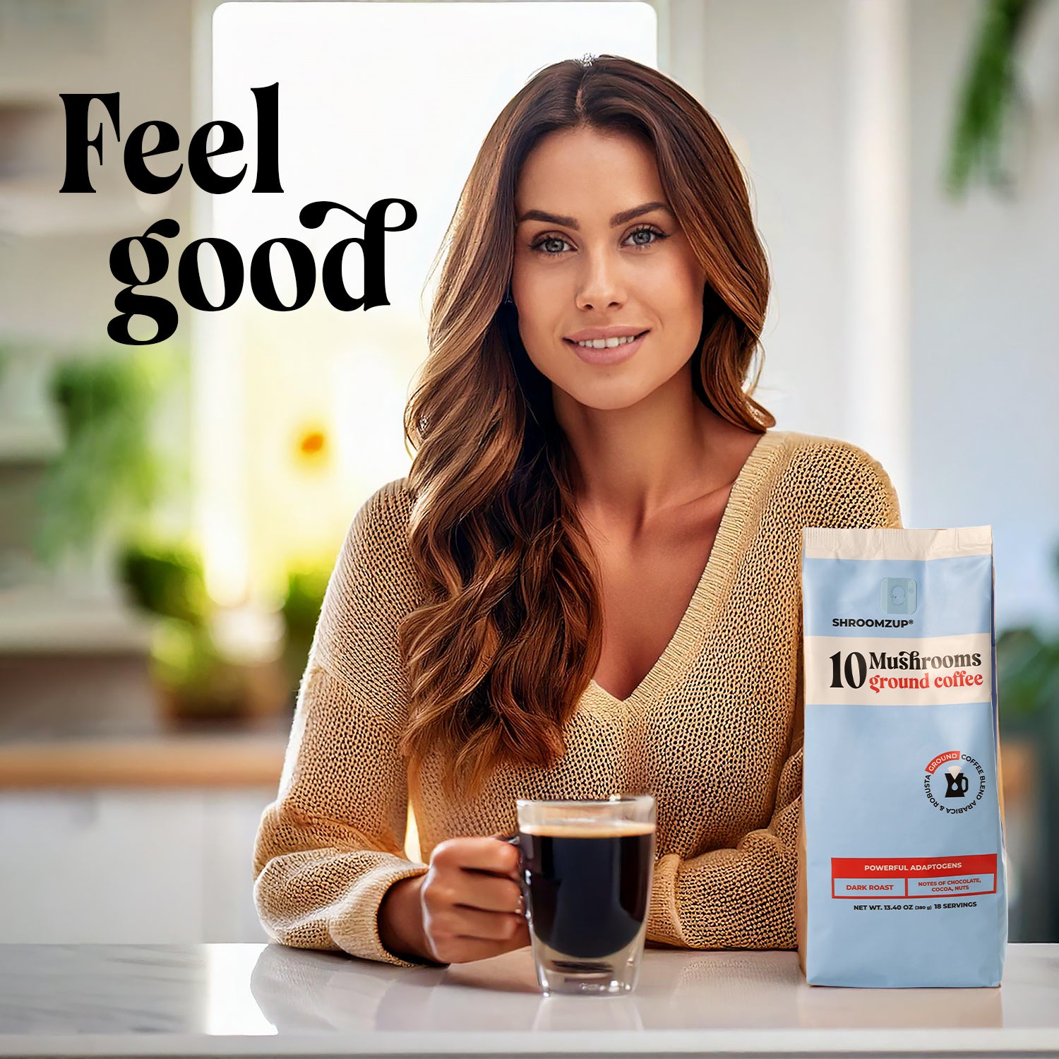 10 Mushrooms Ground Coffee