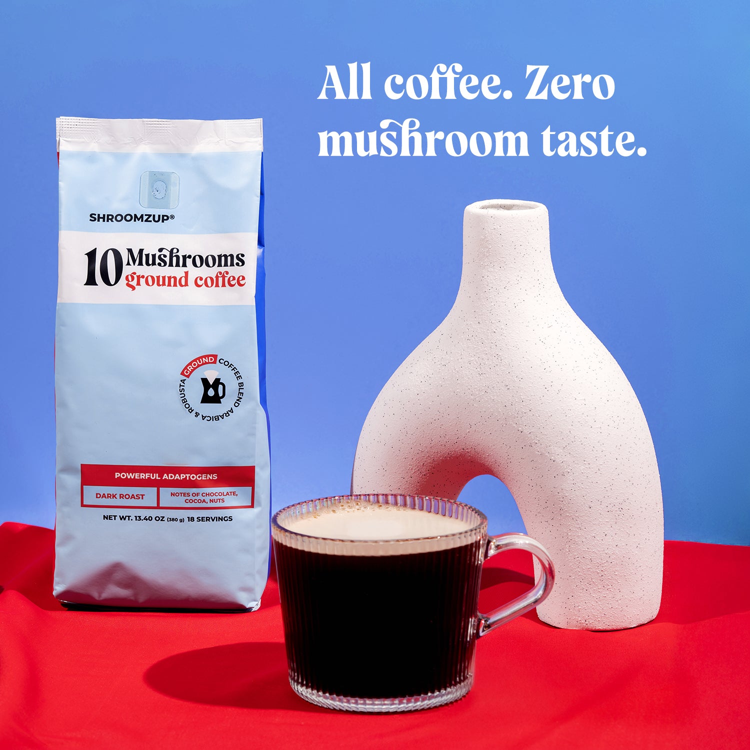 10 Mushrooms Ground Coffee
