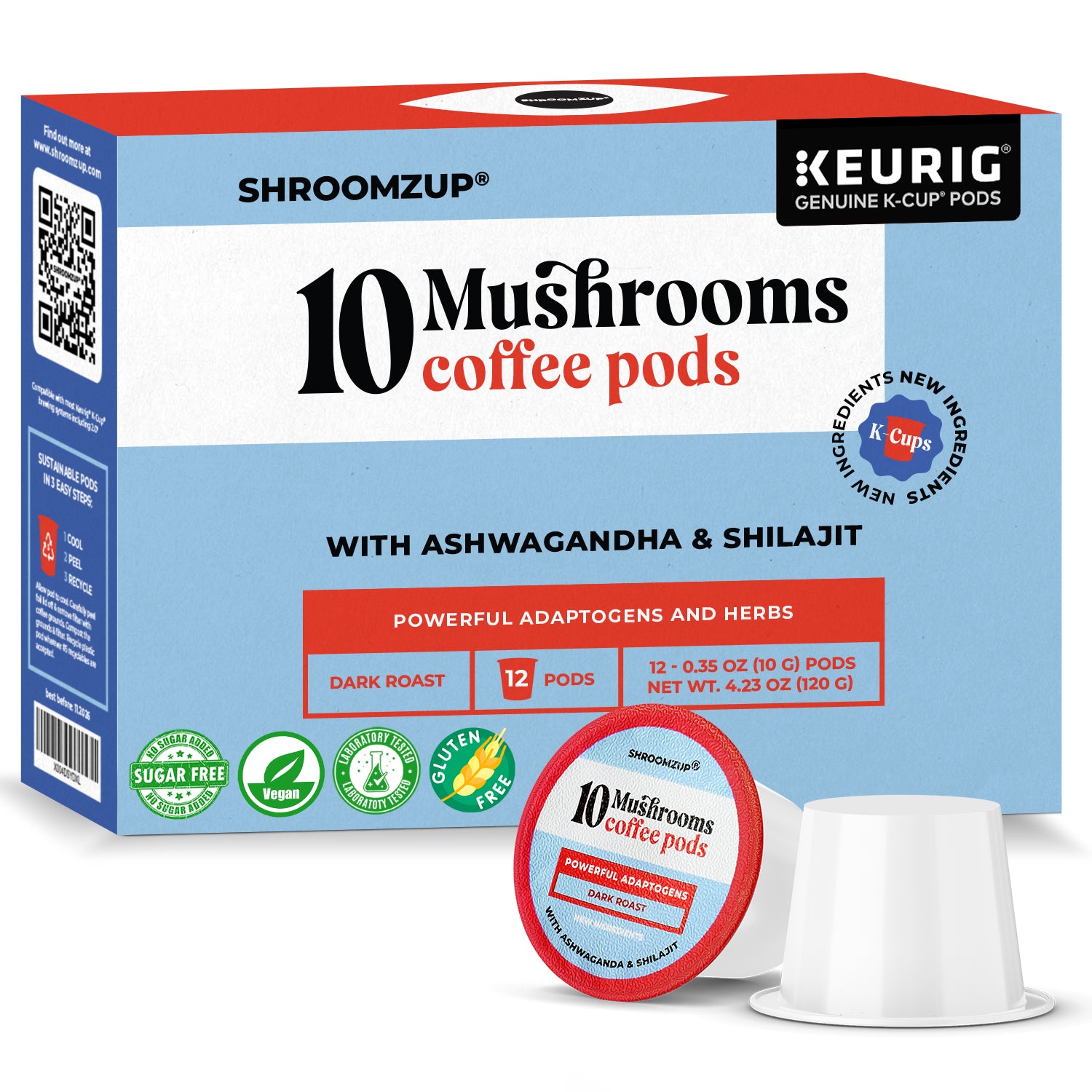 10 Mushrooms Coffee Pods