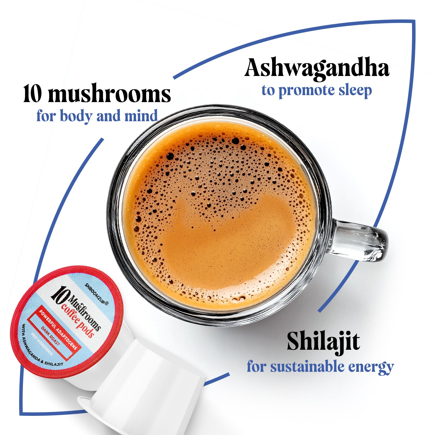 10 Mushrooms Coffee Pods